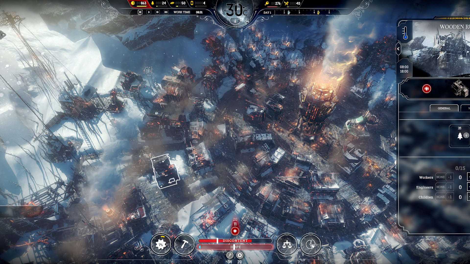 Screenshot for Frostpunk: The Fall of Winterhome