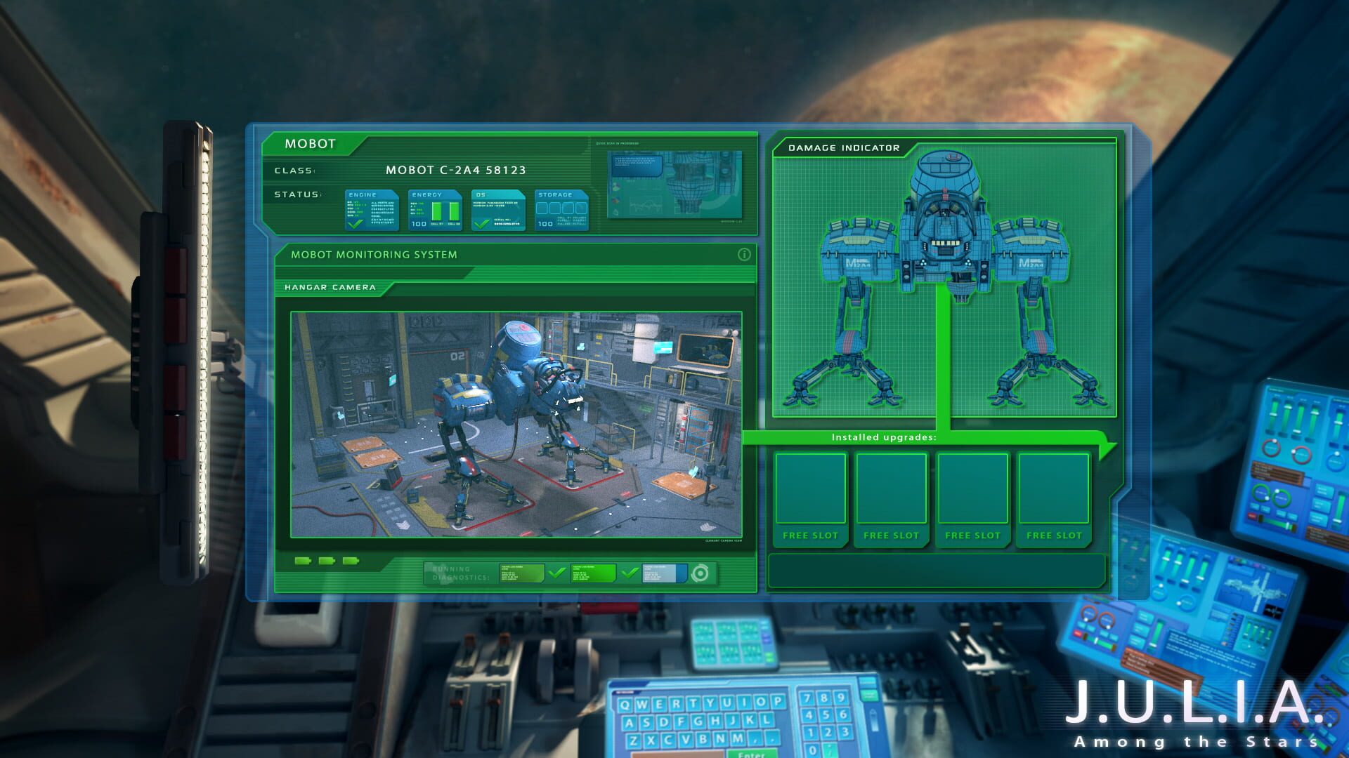Screenshot for J.U.L.I.A.: Among the Stars