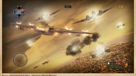 Screenshot for Blazing Angels 2: Secret Missions of WWII