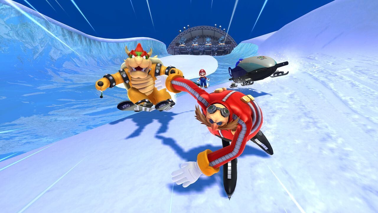 Screenshot for Mario & Sonic at the Sochi 2014 Olympic Winter Games