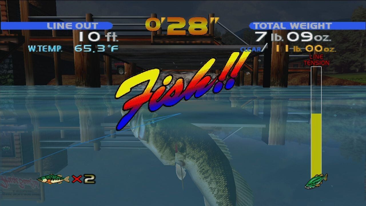 Screenshot for Sega Bass Fishing