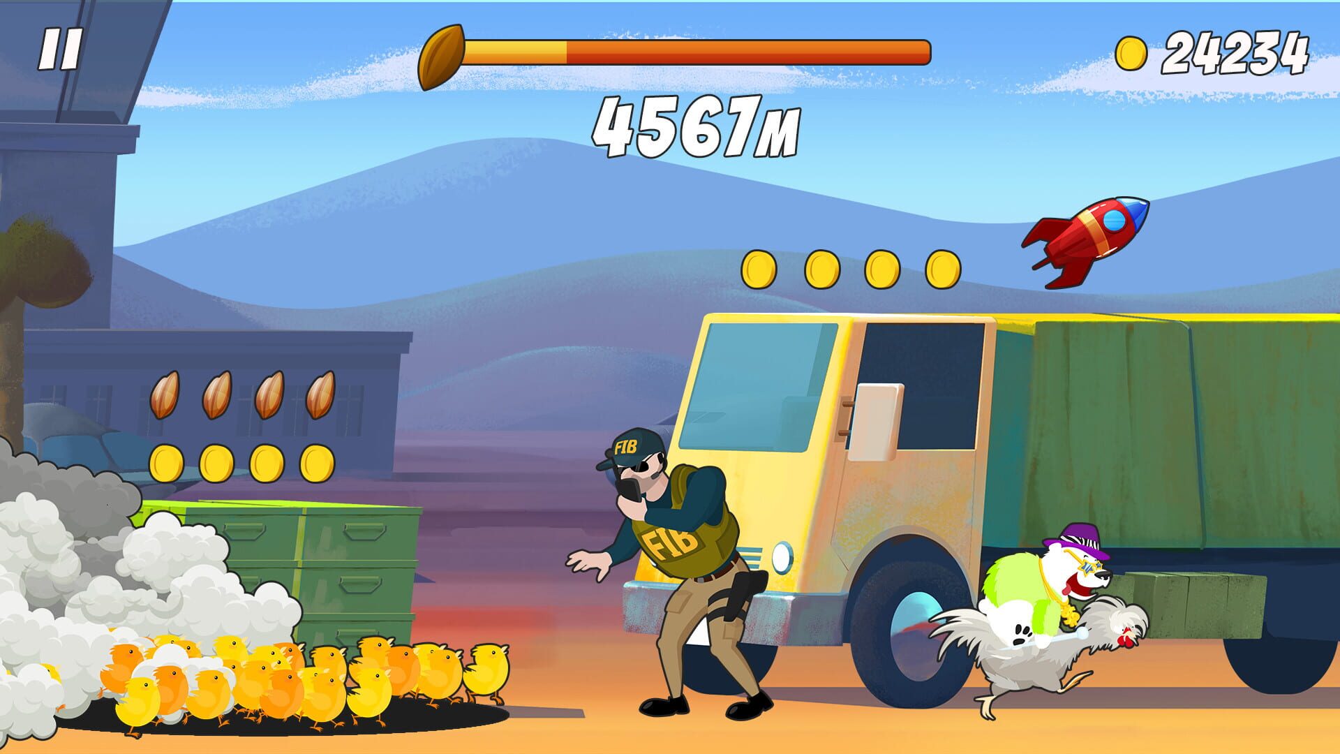 Screenshot for Chicken Rider