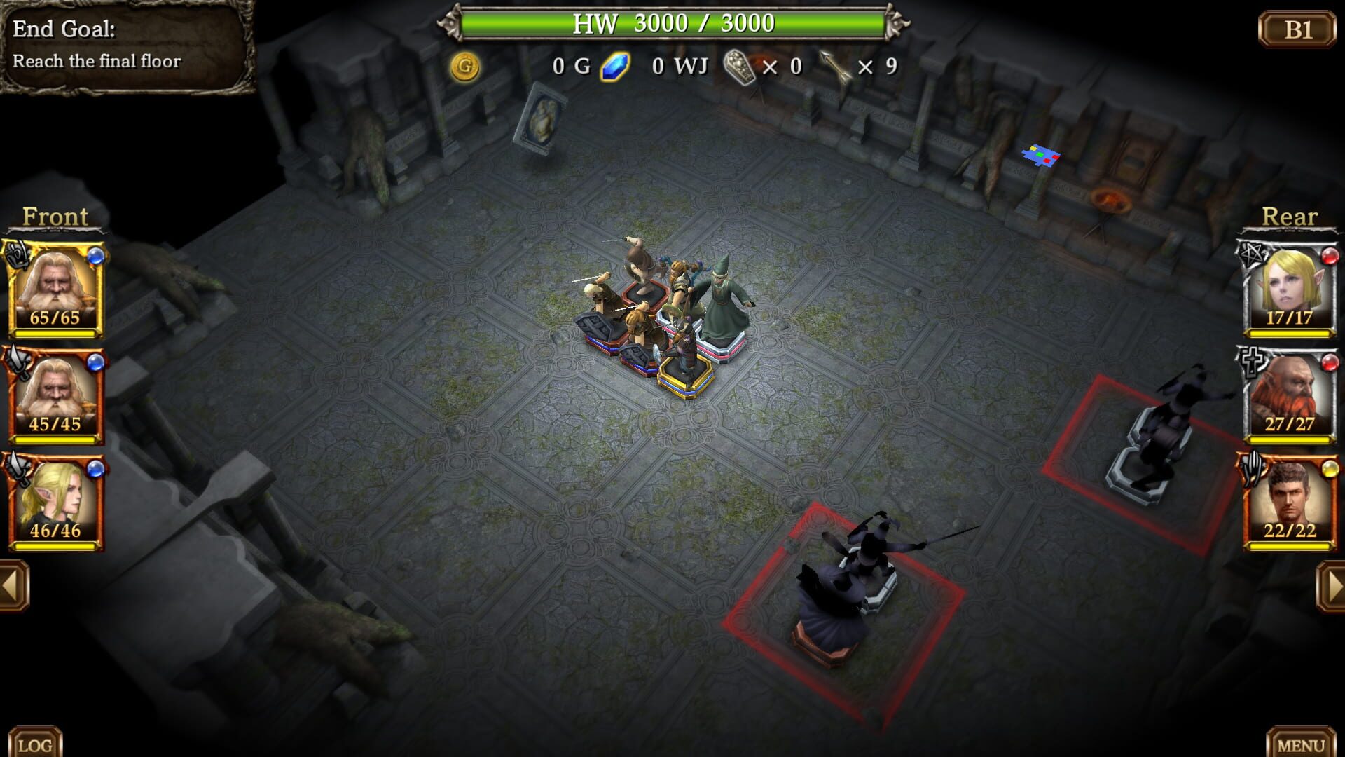 Screenshot for Wizrogue: Labyrinth of Wizardry