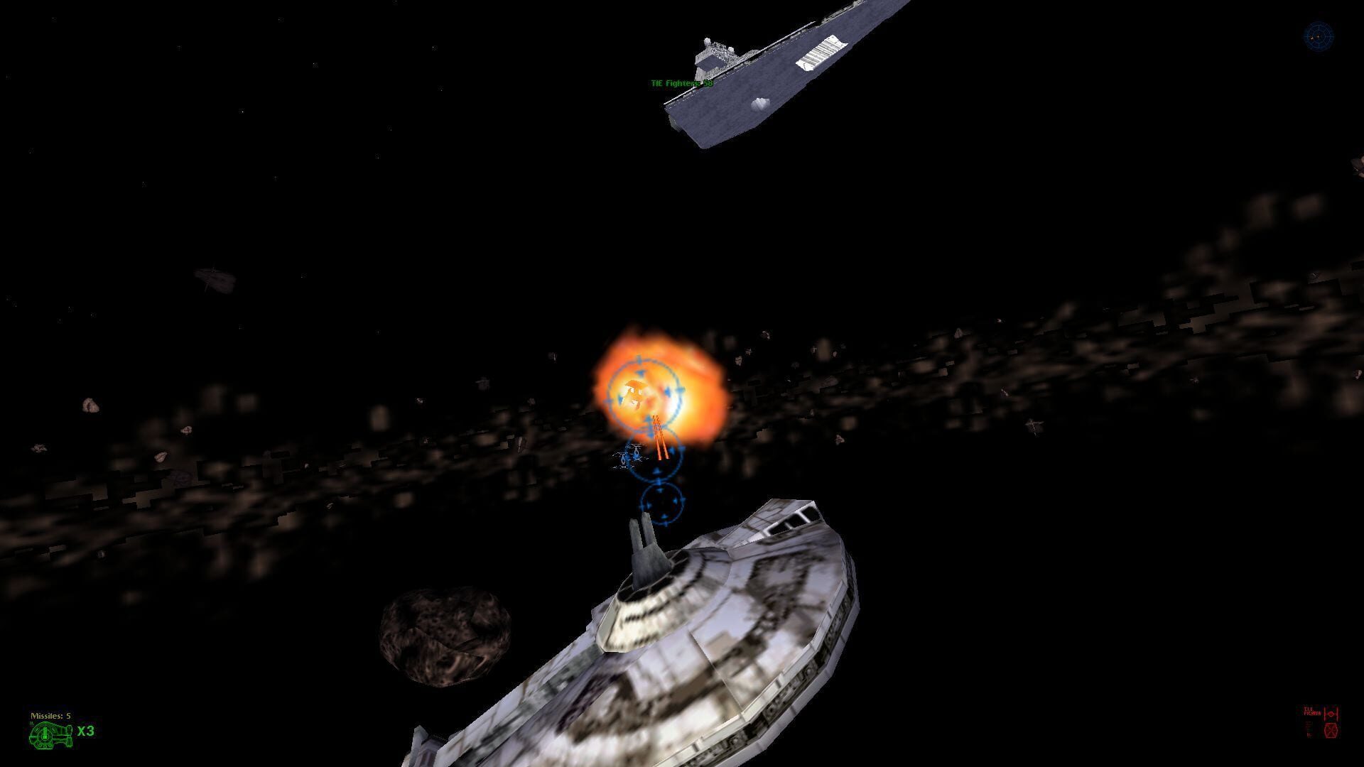 Screenshot for Star Wars: Shadows of the Empire