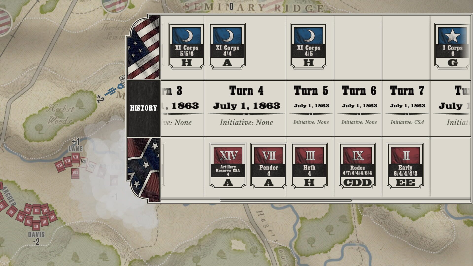 Screenshot for Gettysburg: the Tide Turns