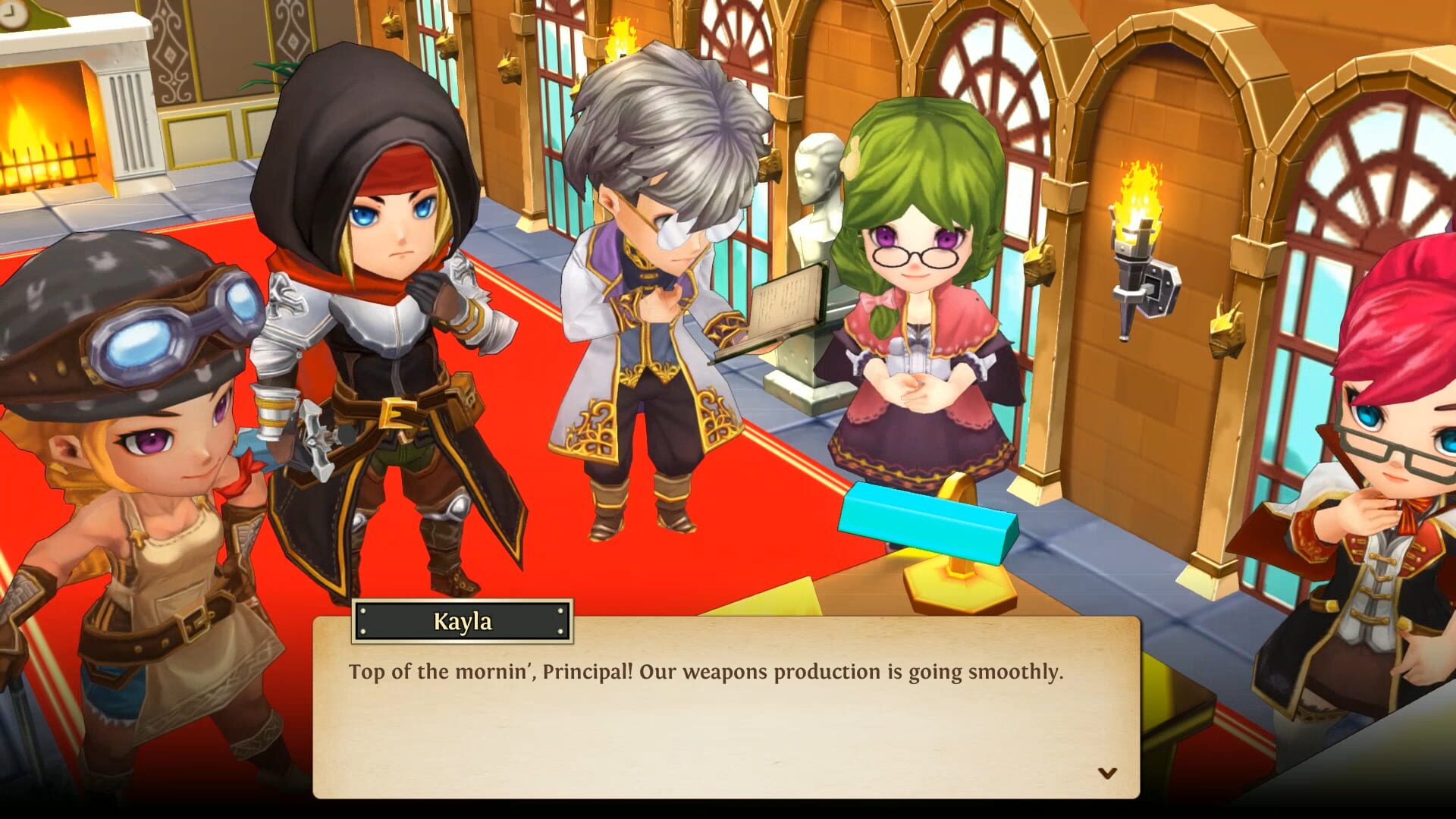 Screenshot for Valthirian Arc: Hero School Story