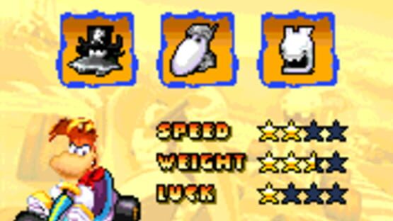 Screenshot for Rayman Kart