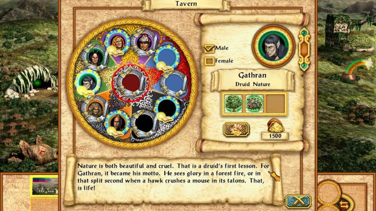 Screenshot for Heroes of Might and Magic IV: Winds of War