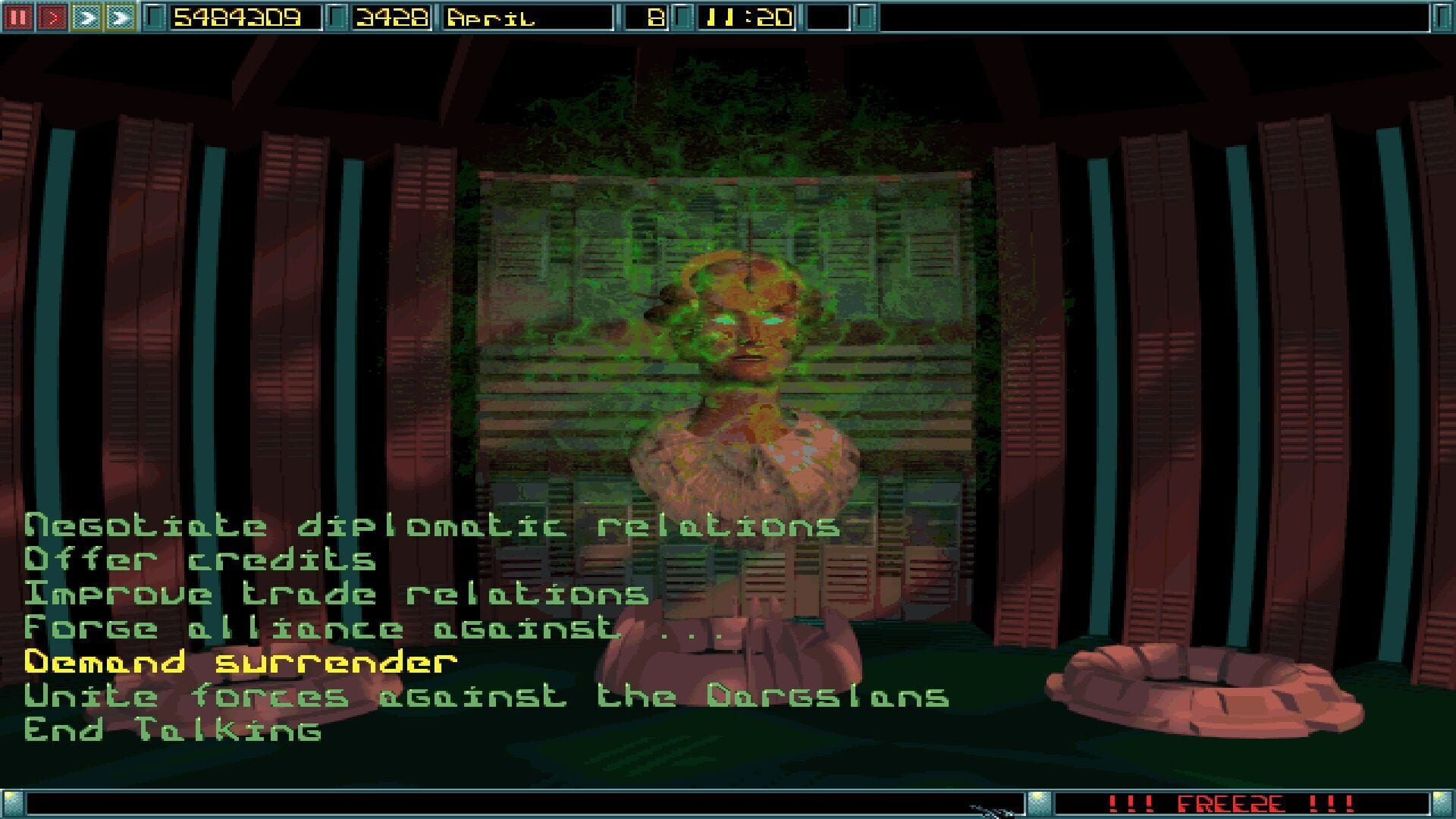 Screenshot for Imperium Galactica