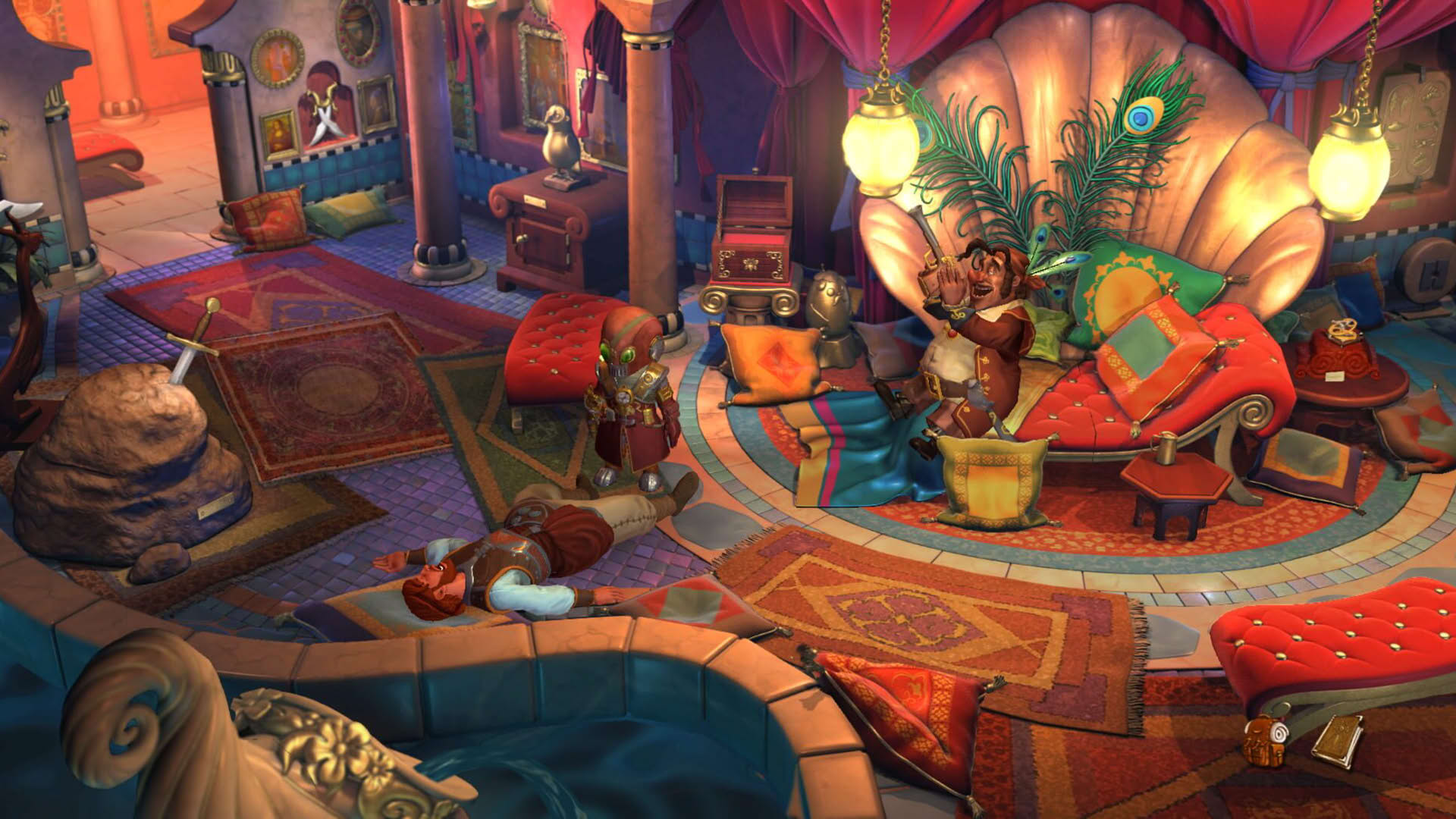 Screenshot for The Book of Unwritten Tales 2