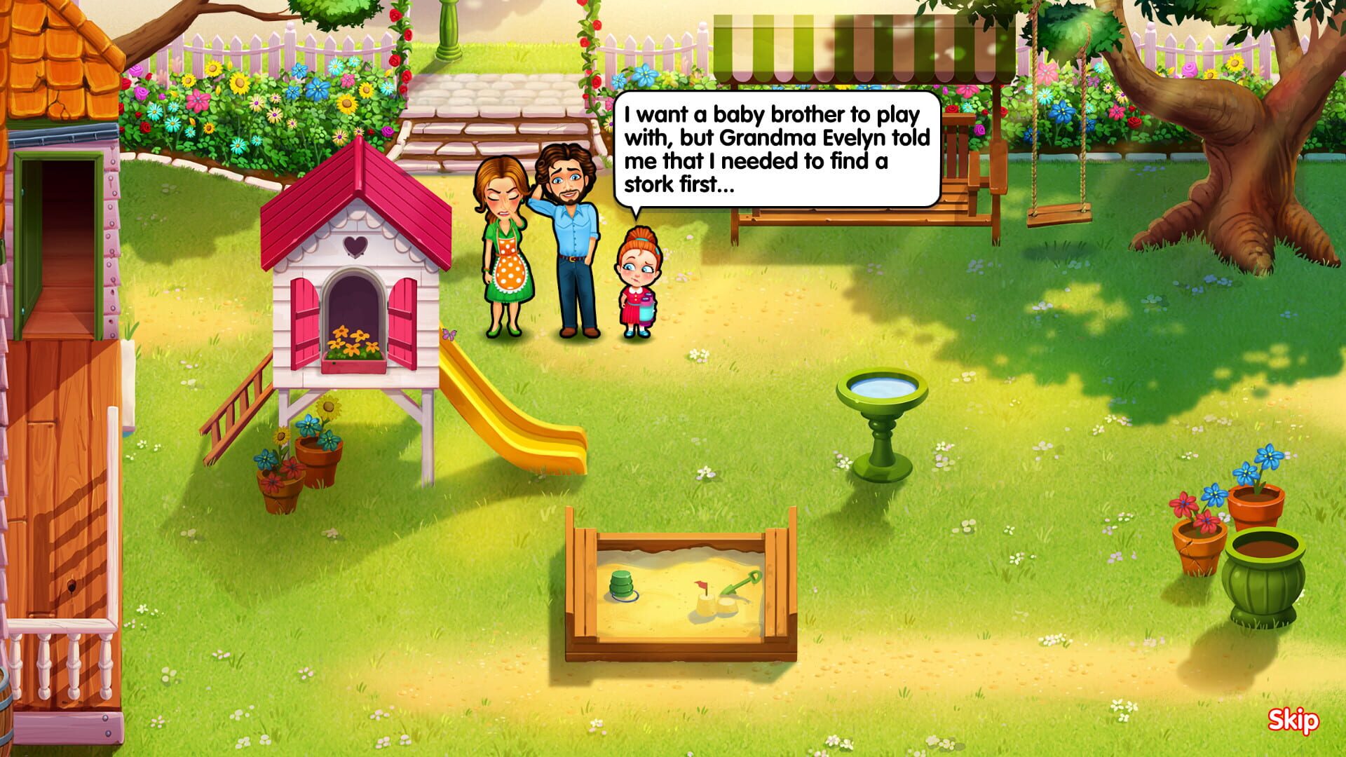 Screenshot for Delicious: Emily's Miracle of Life