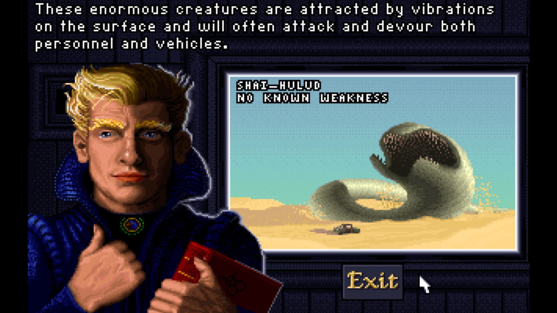 Screenshot for Dune II: The Building of a Dynasty