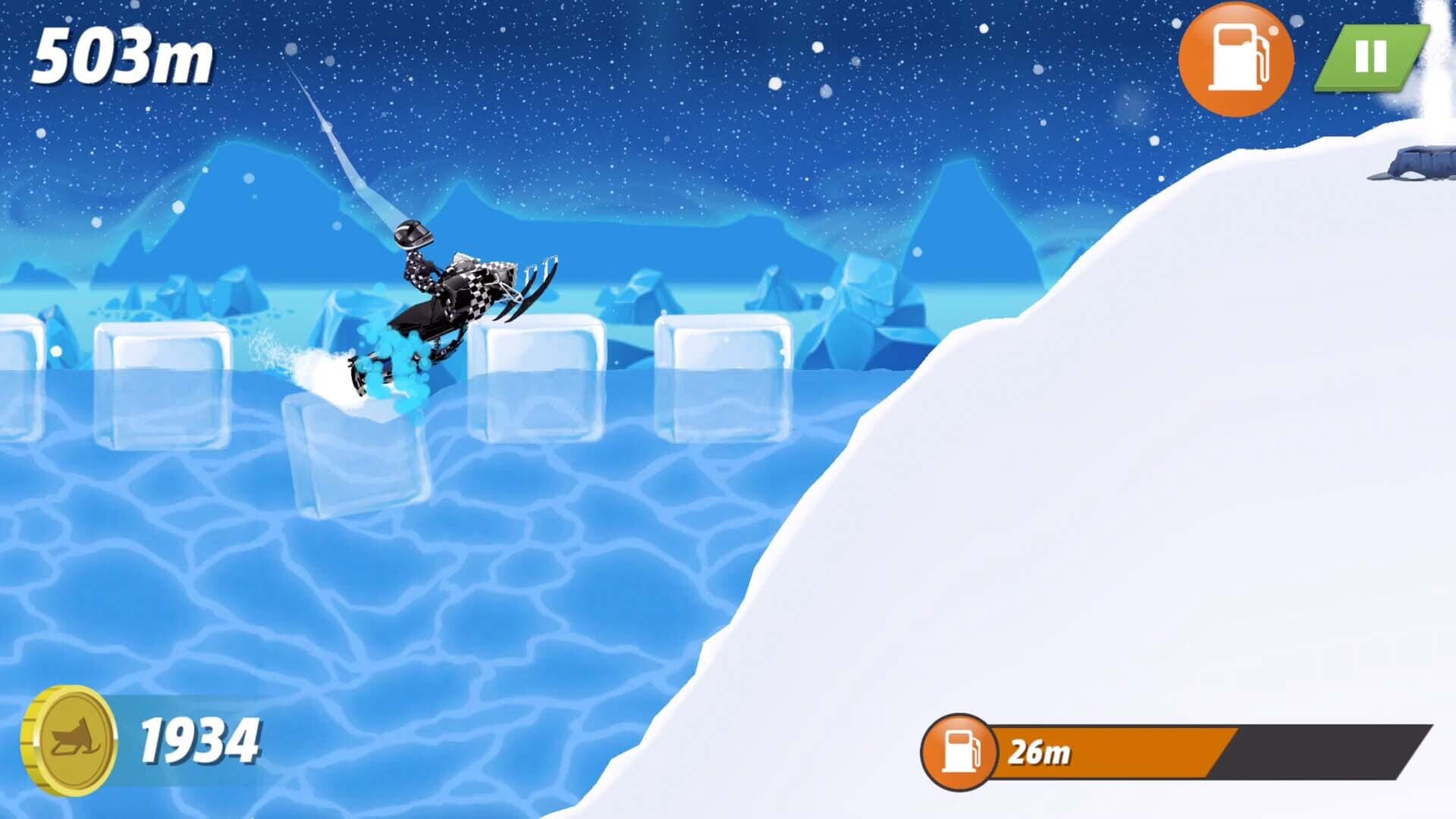Screenshot for Arctic Cat Extreme Snowmobile Racing