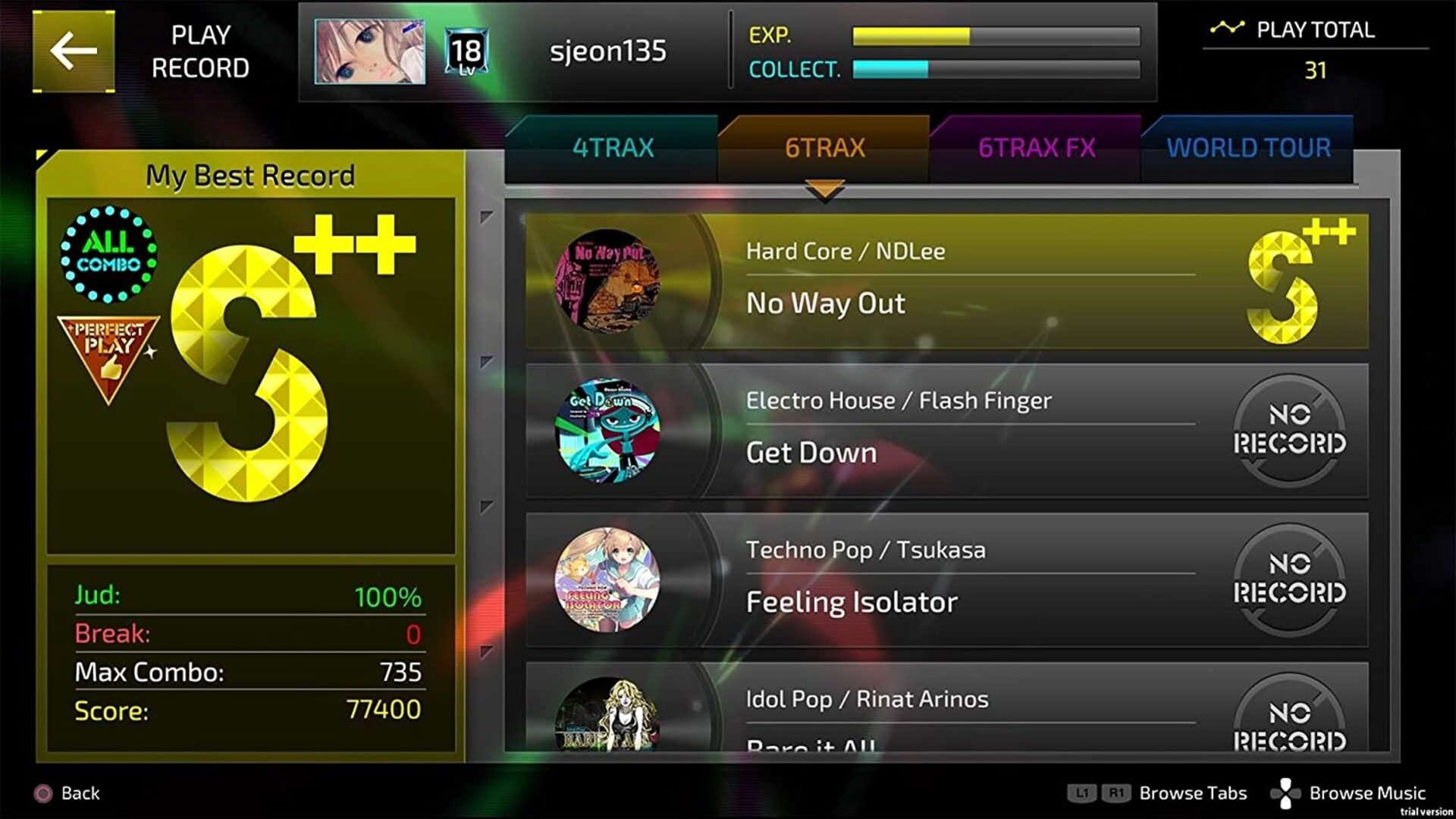 Screenshot for Superbeat: Xonic