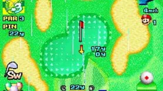 Screenshot for Mario Golf: Advance Tour
