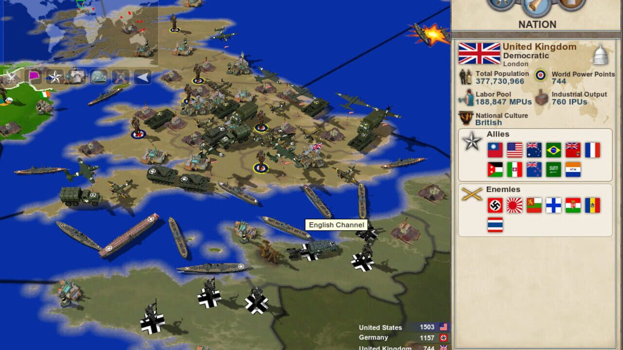 Screenshot for Making History: The Calm & The Storm