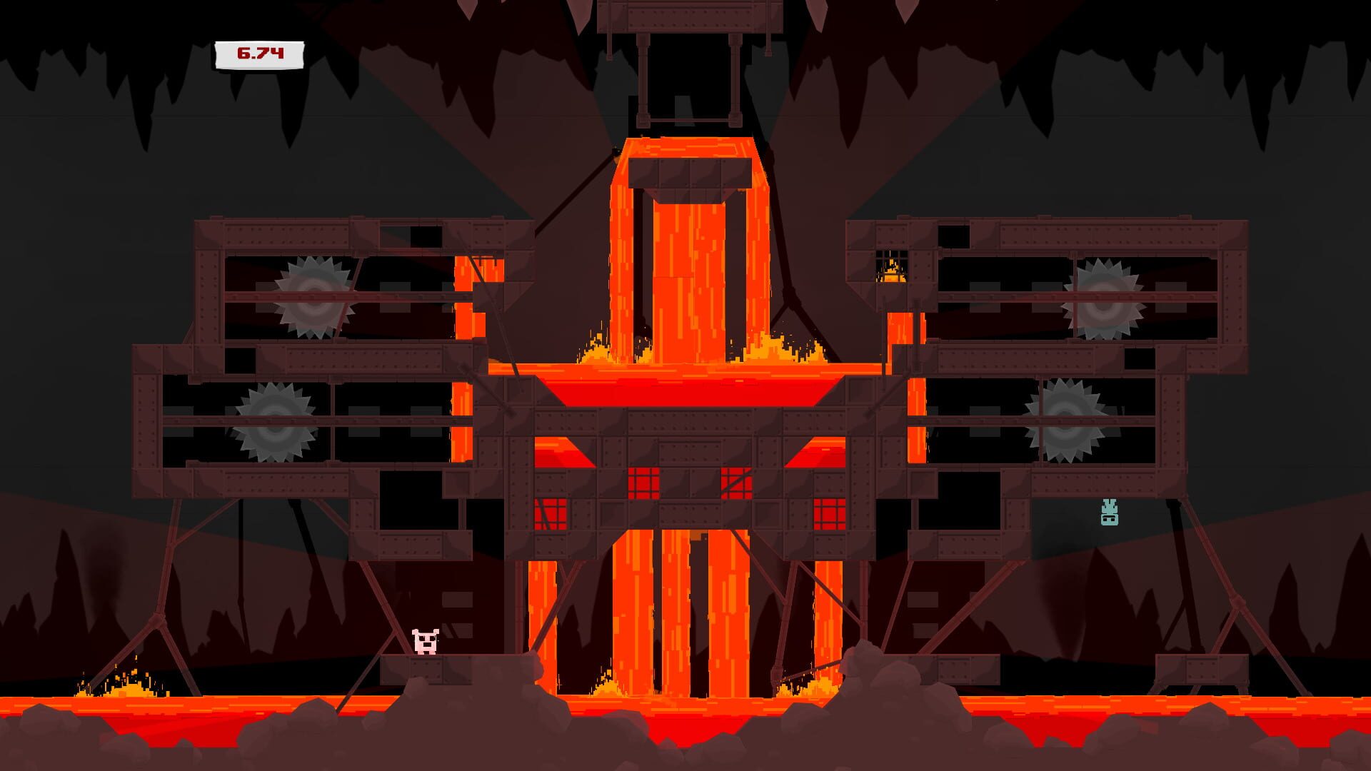 Screenshot for Super Meat Boy
