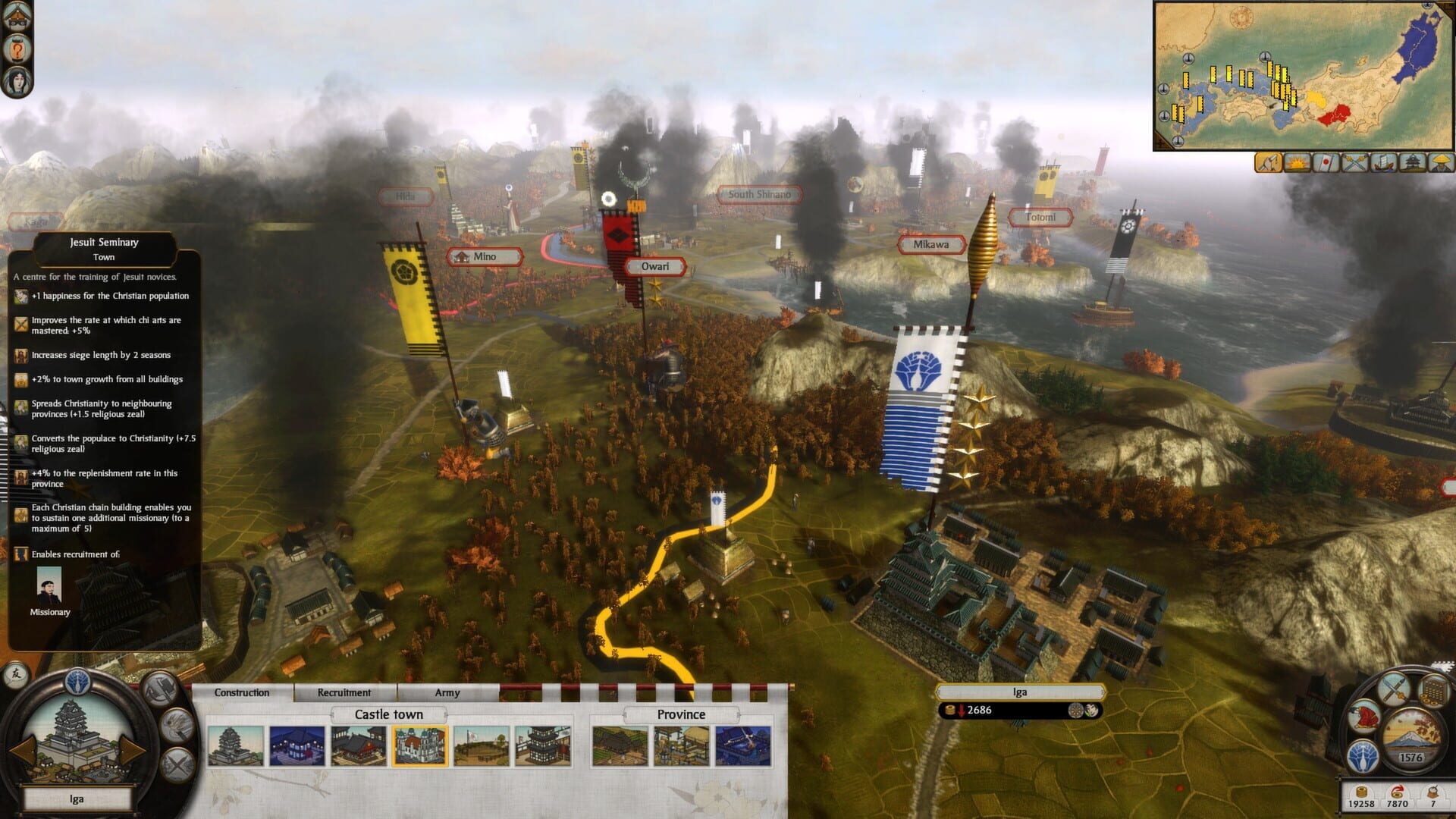 Screenshot for Total War: Shogun 2 - Otomo Clan Pack