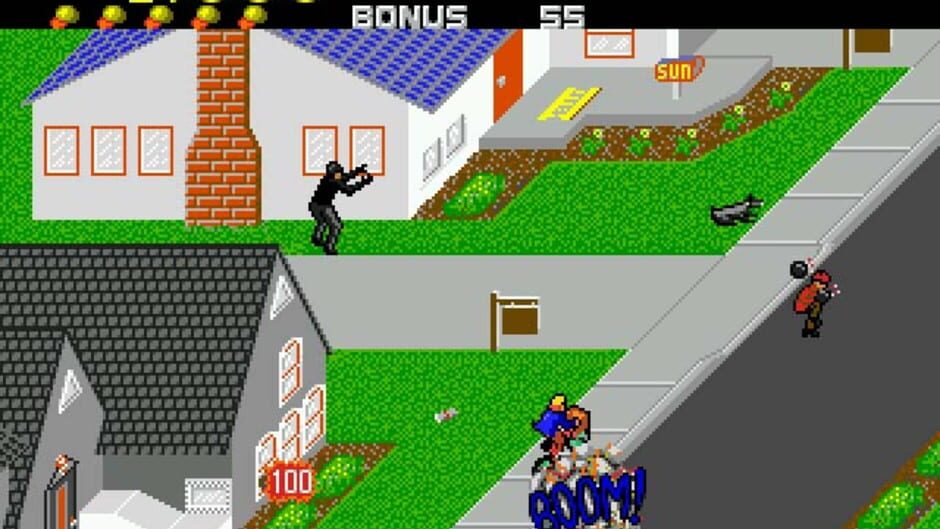 Screenshot for Paperboy