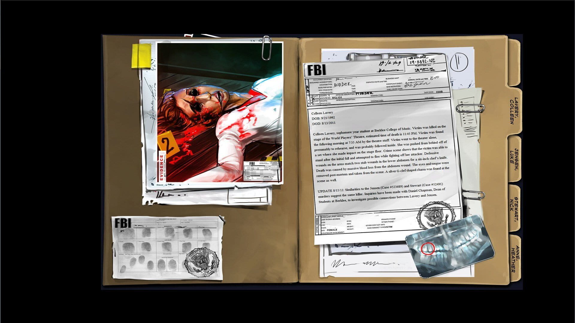 Screenshot for Cognition: An Erica Reed Thriller