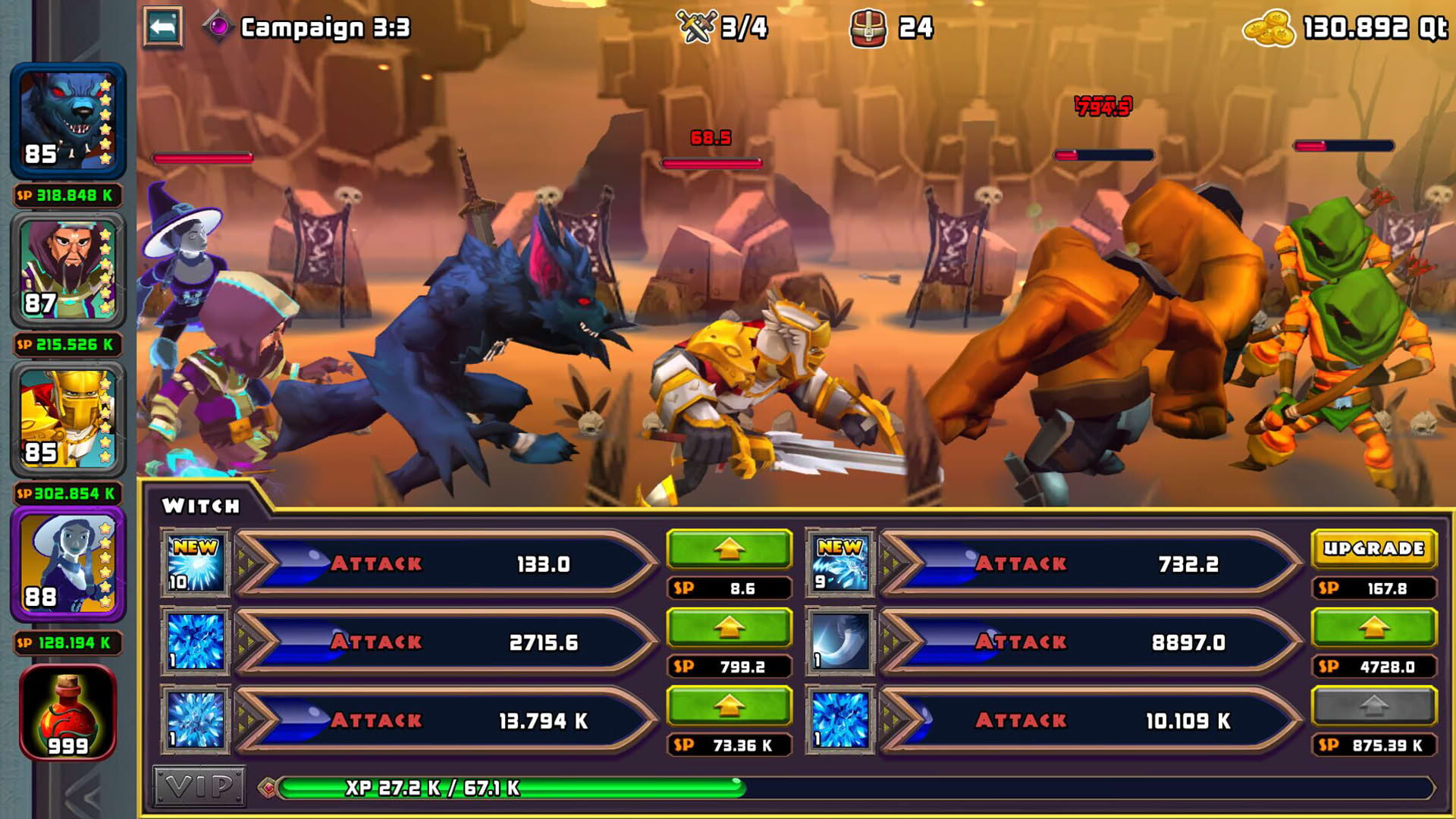 Screenshot for Heroes of Havoc: Idle Adventures