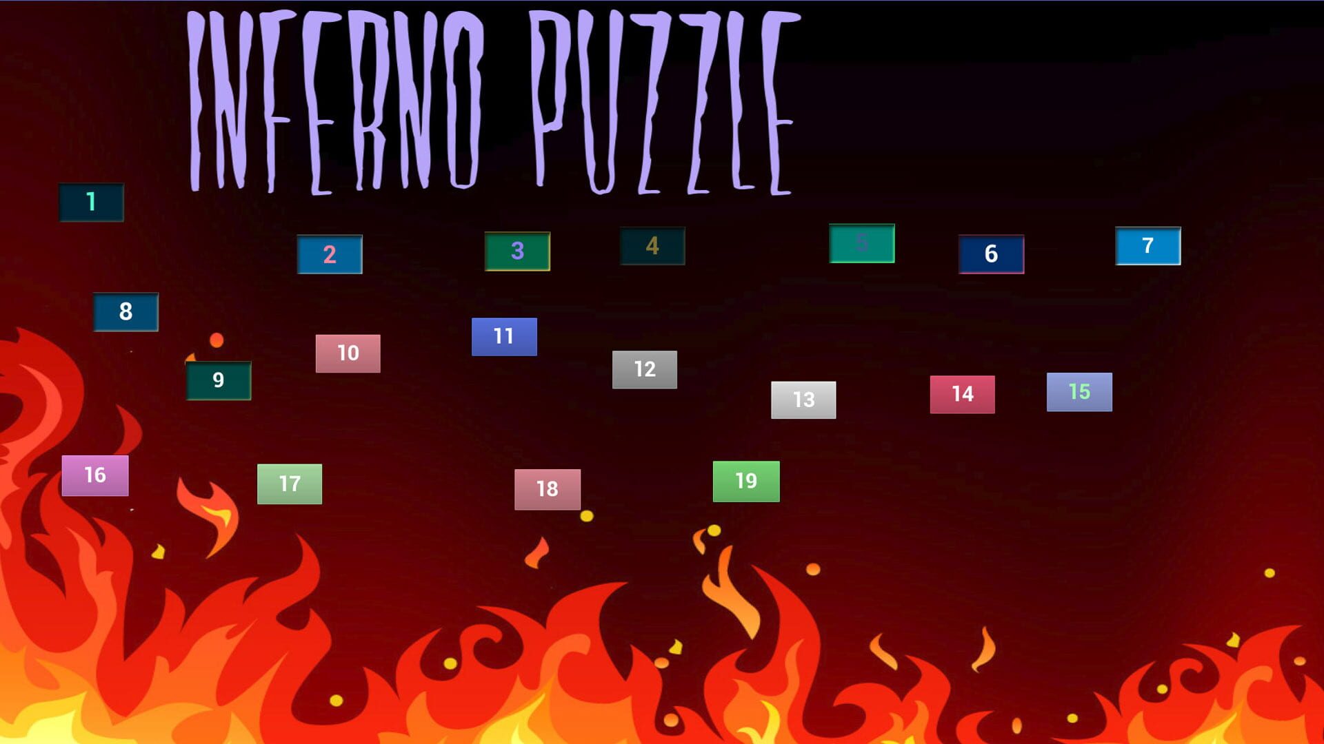 Screenshot for Inferno Puzzle