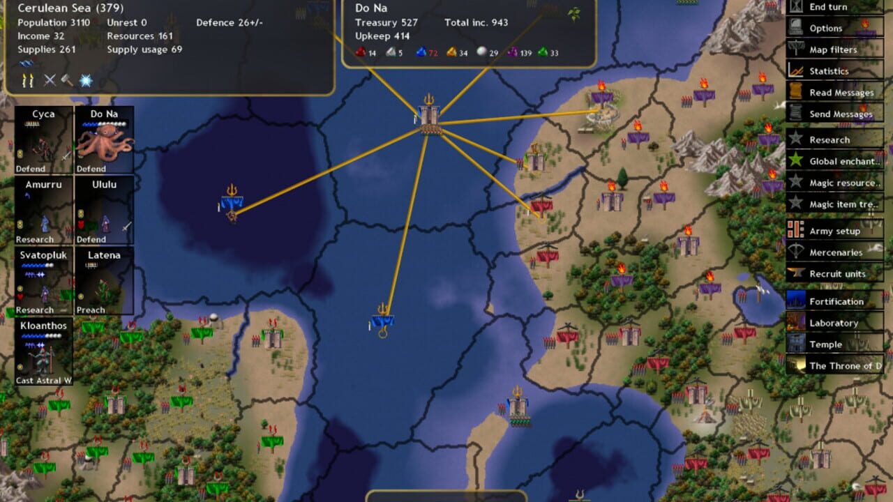 Screenshot for Dominions 4: Thrones of Ascension