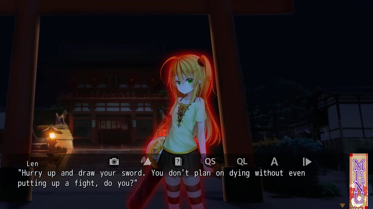 Screenshot for Ne no Kami - The Two Princess Knights of Kyoto Part 2