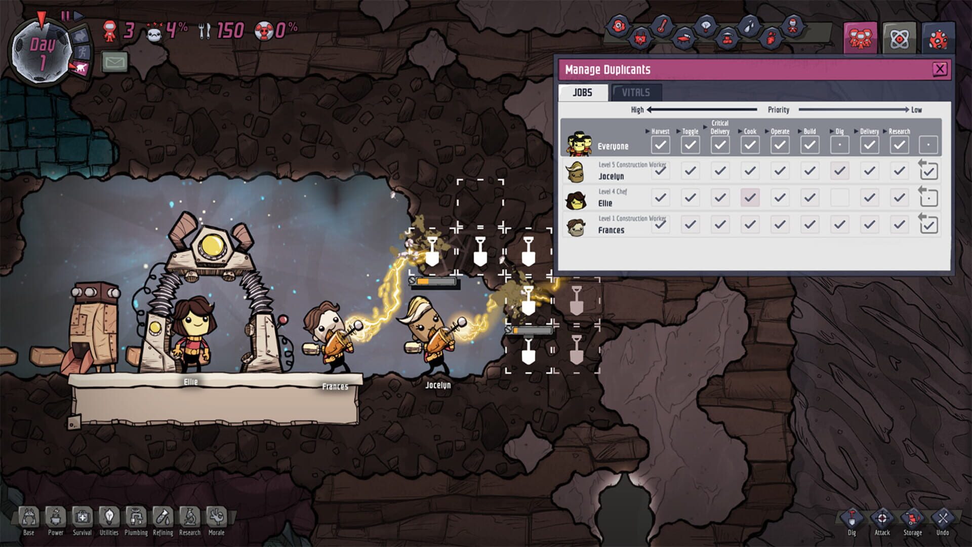 Screenshot for Oxygen Not Included