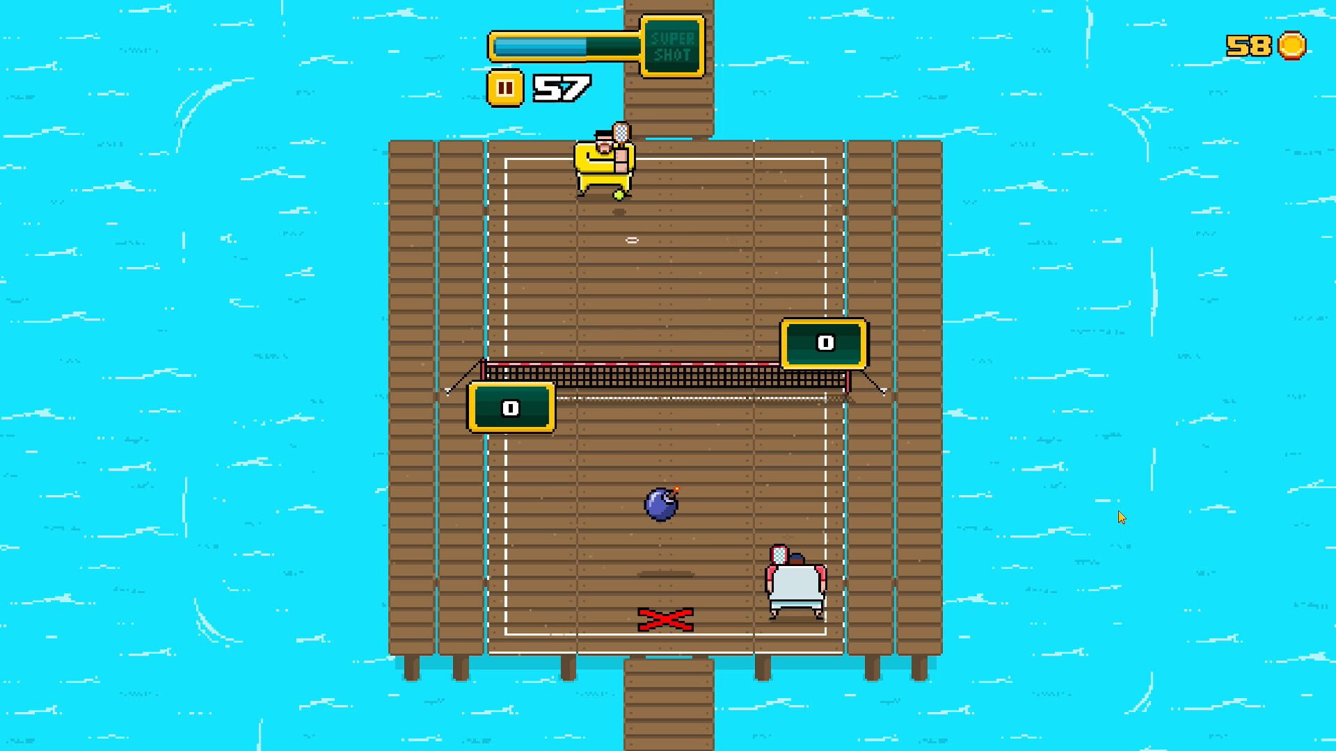 Screenshot for Timber Tennis