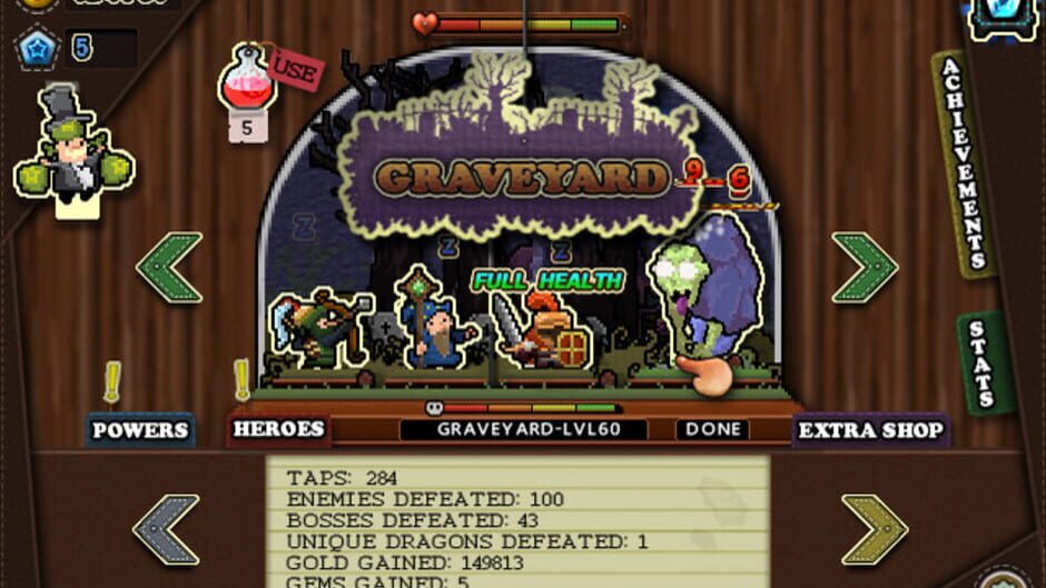 Screenshot for Tap Heroes