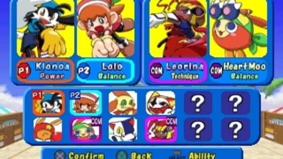 Screenshot for Klonoa Beach Volleyball