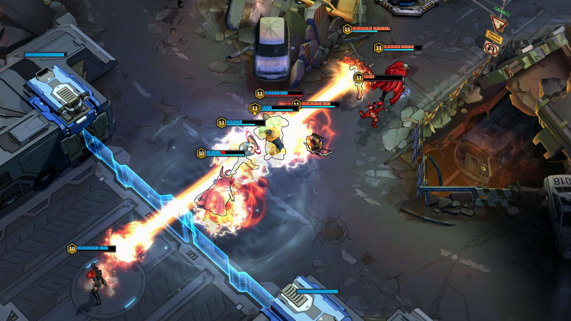 Screenshot for Marvel End Time Arena
