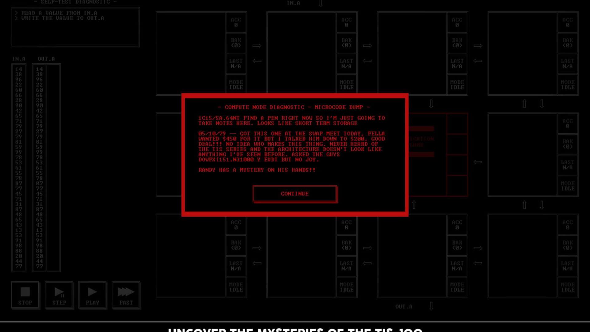 Screenshot for TIS-100