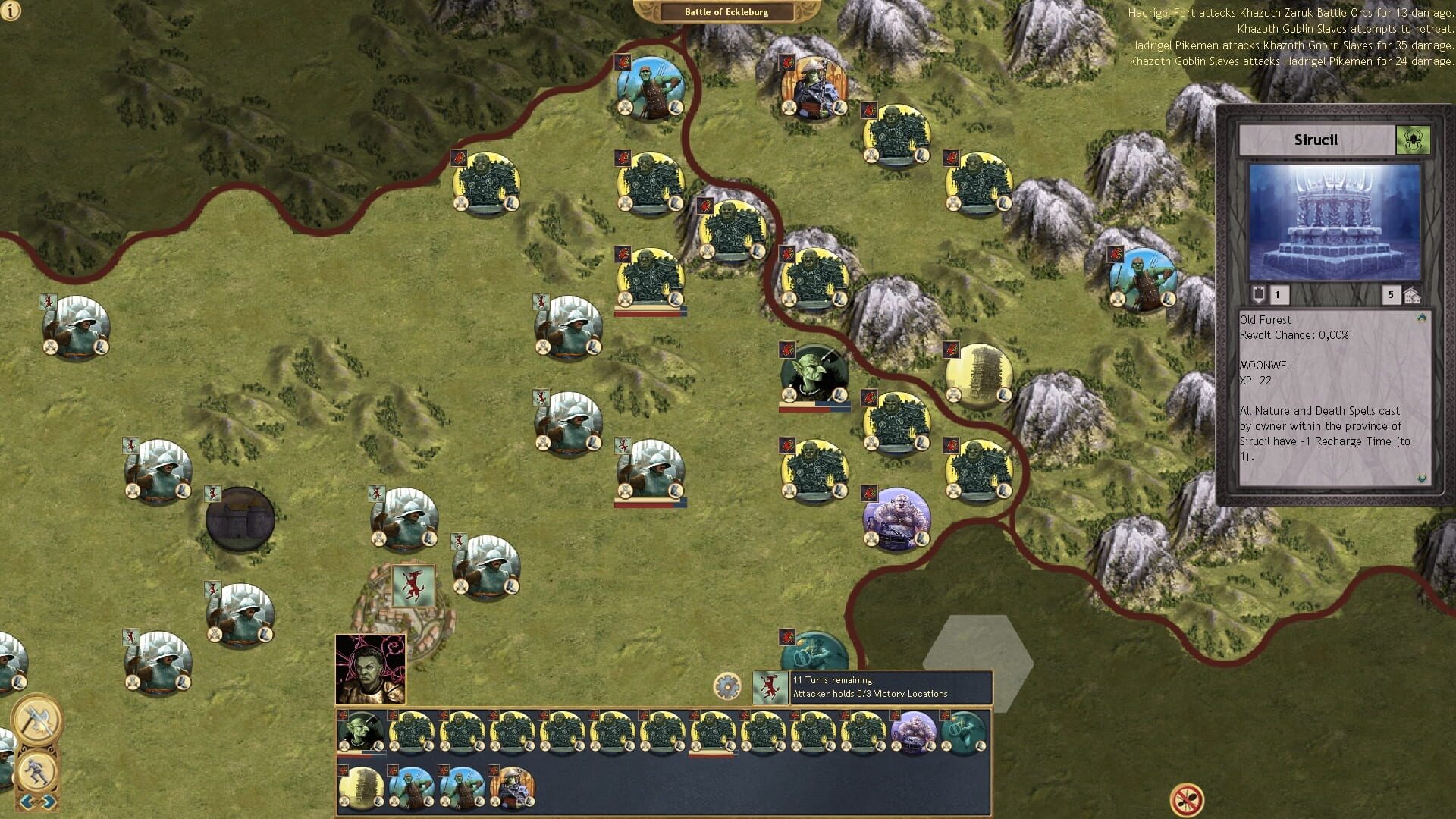 Screenshot for Sovereignty: Crown of Kings