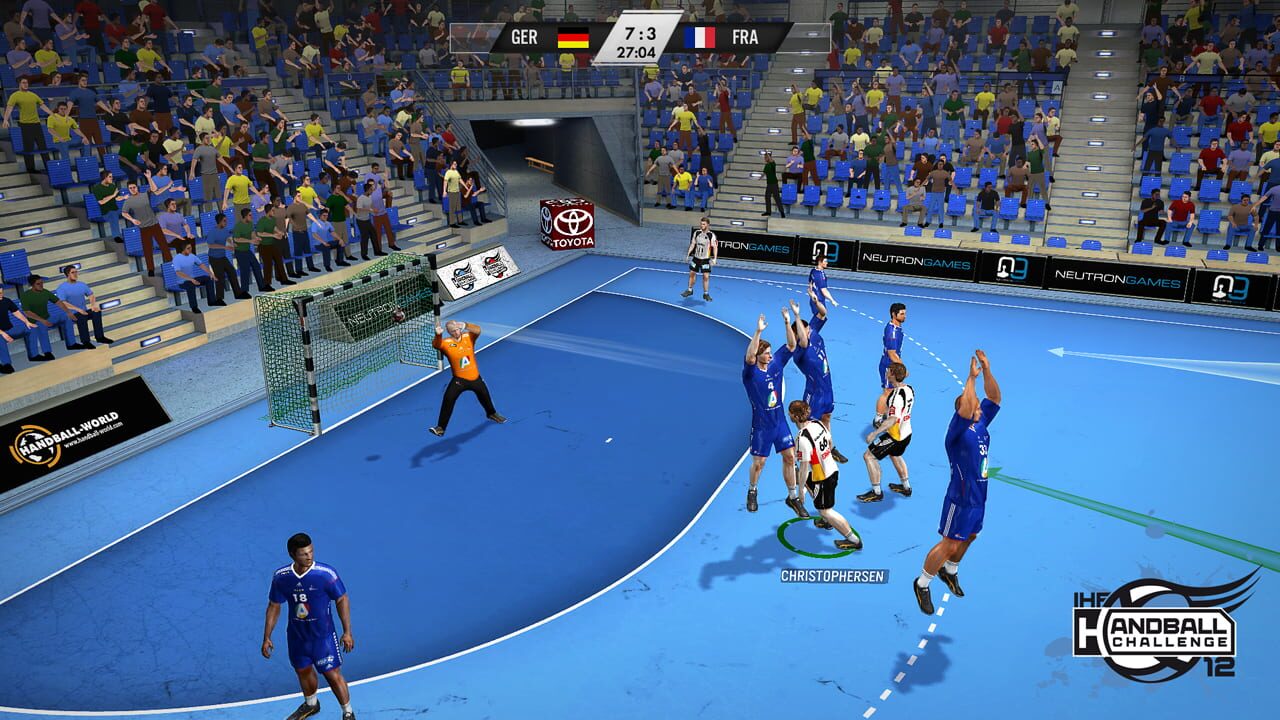 Screenshot for IHF Handball Challenge 12