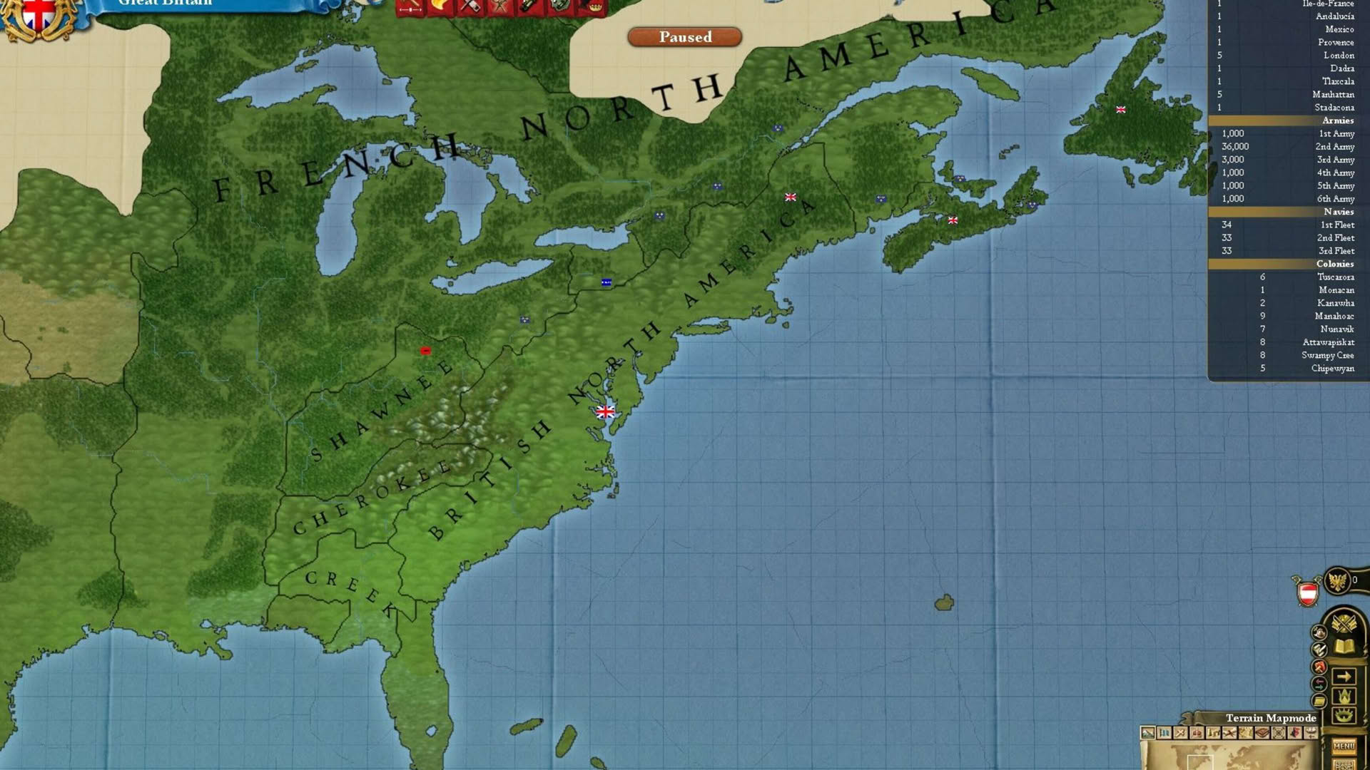 Screenshot for Europa Universalis III: Divine Wind