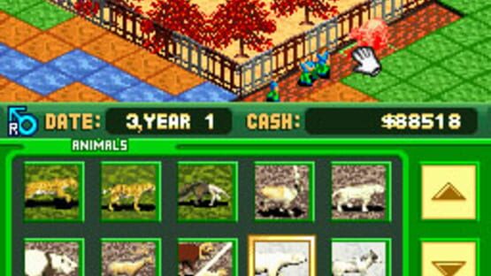 Screenshot for Zoo Tycoon DS