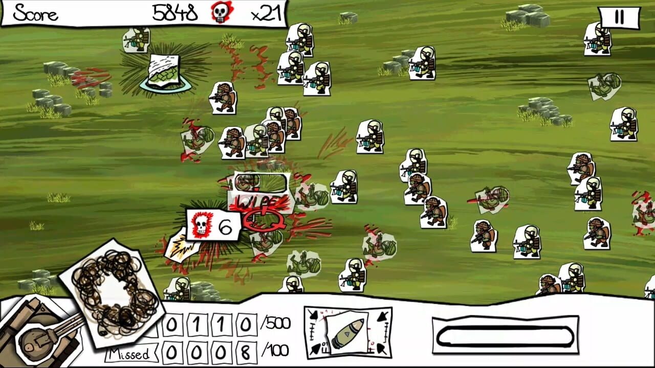 Screenshot for Paper Wars: Cannon Fodder Devastated