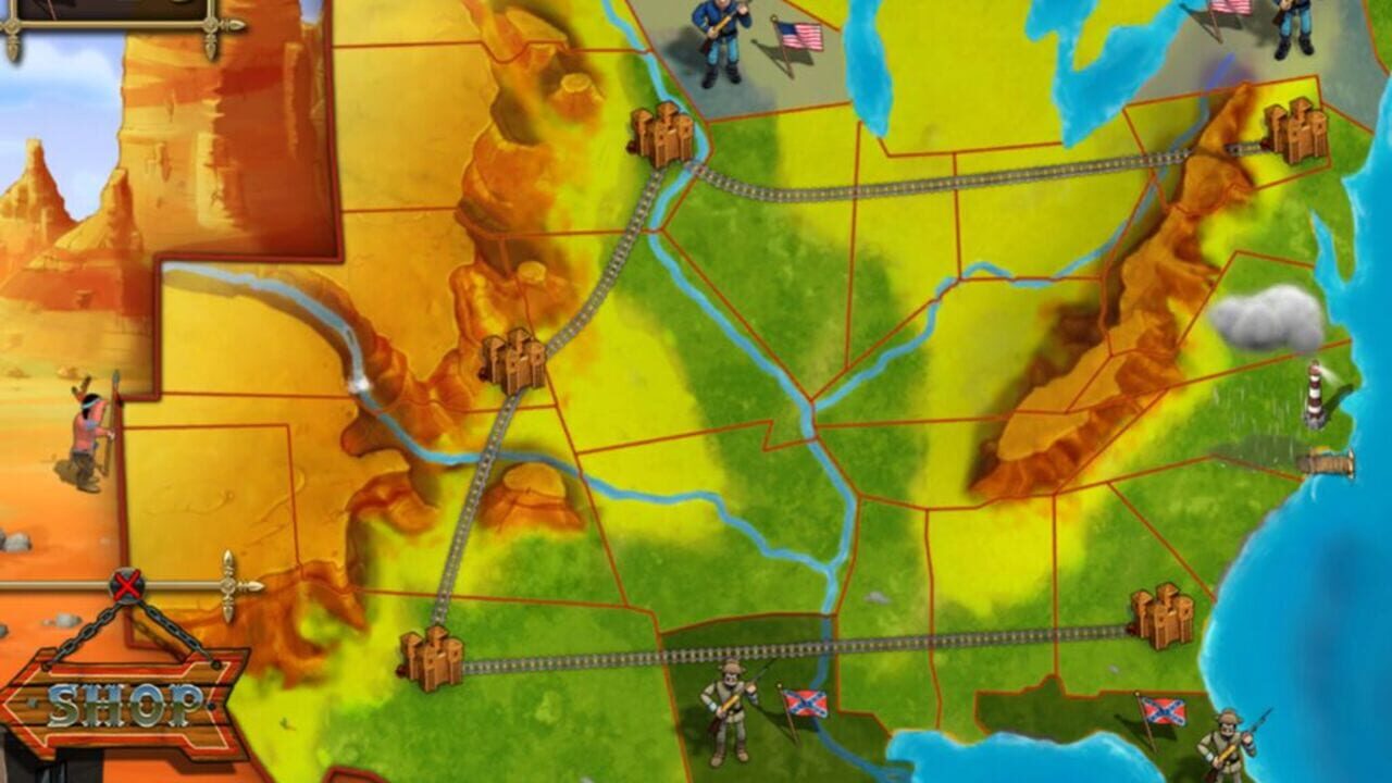 Screenshot for The Bluecoats: North vs. South