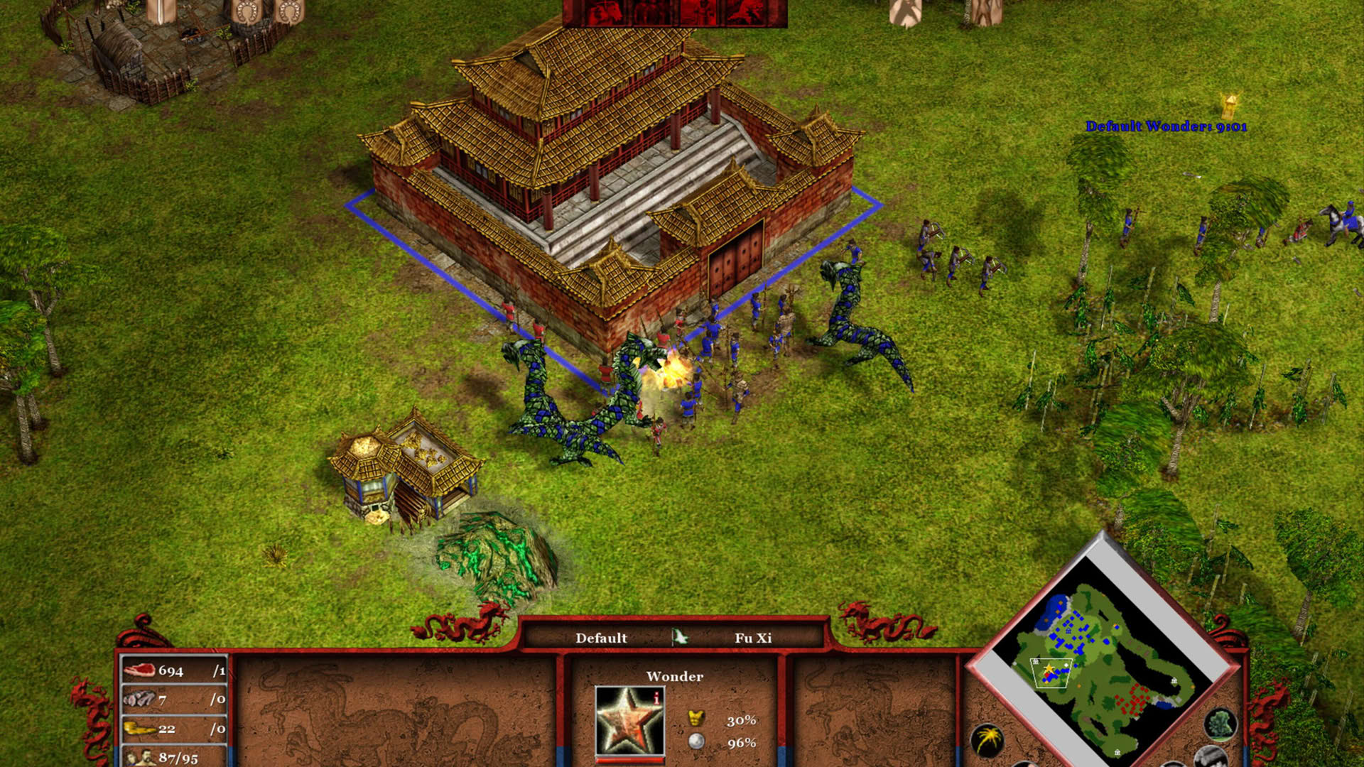 Screenshot for Age of Mythology: Tale of the Dragon