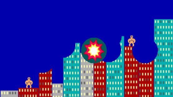 Screenshot for Qbasic Gorillas