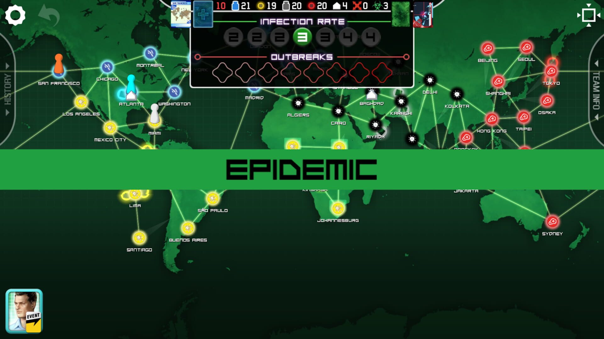Screenshot for Pandemic: The Board Game