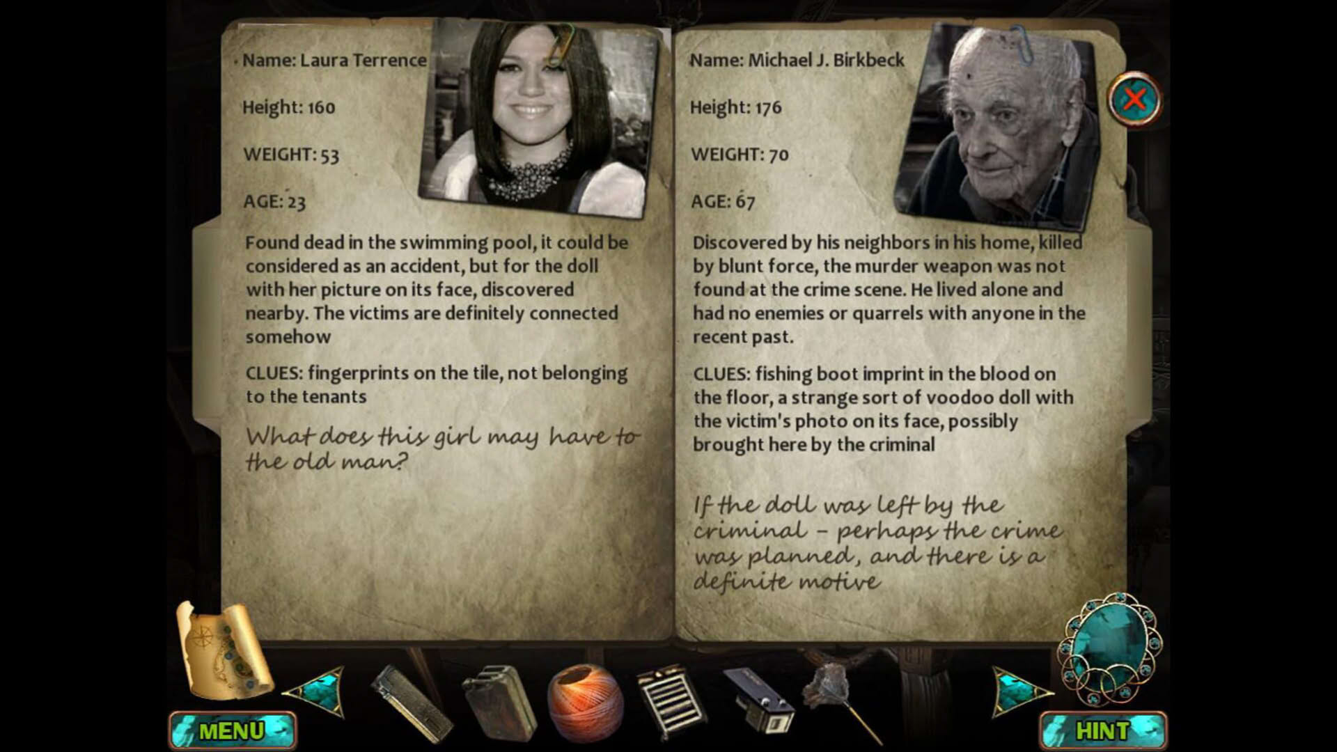 Screenshot for The Wisbey Mystery