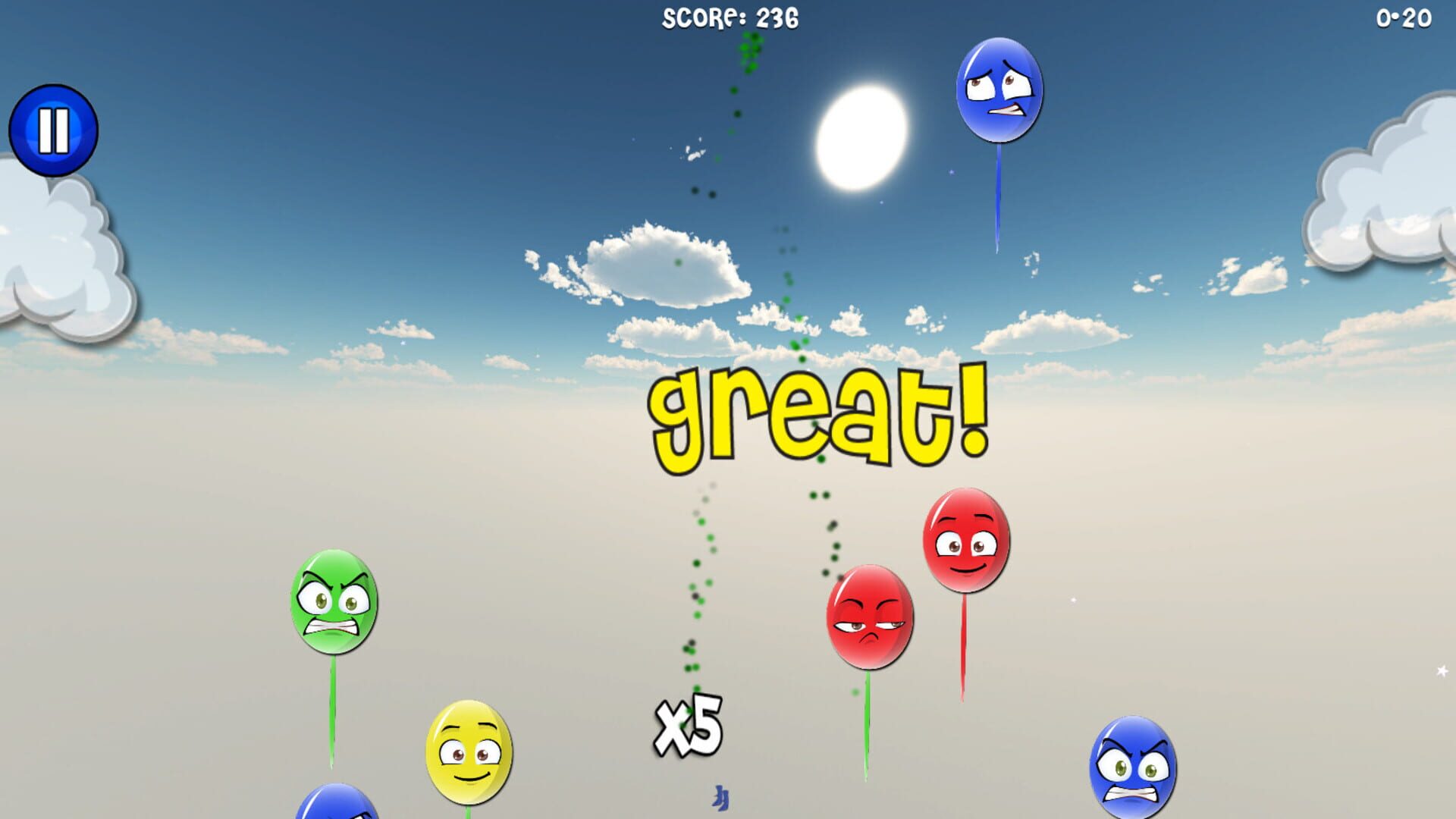 Screenshot for Balloon Blowout