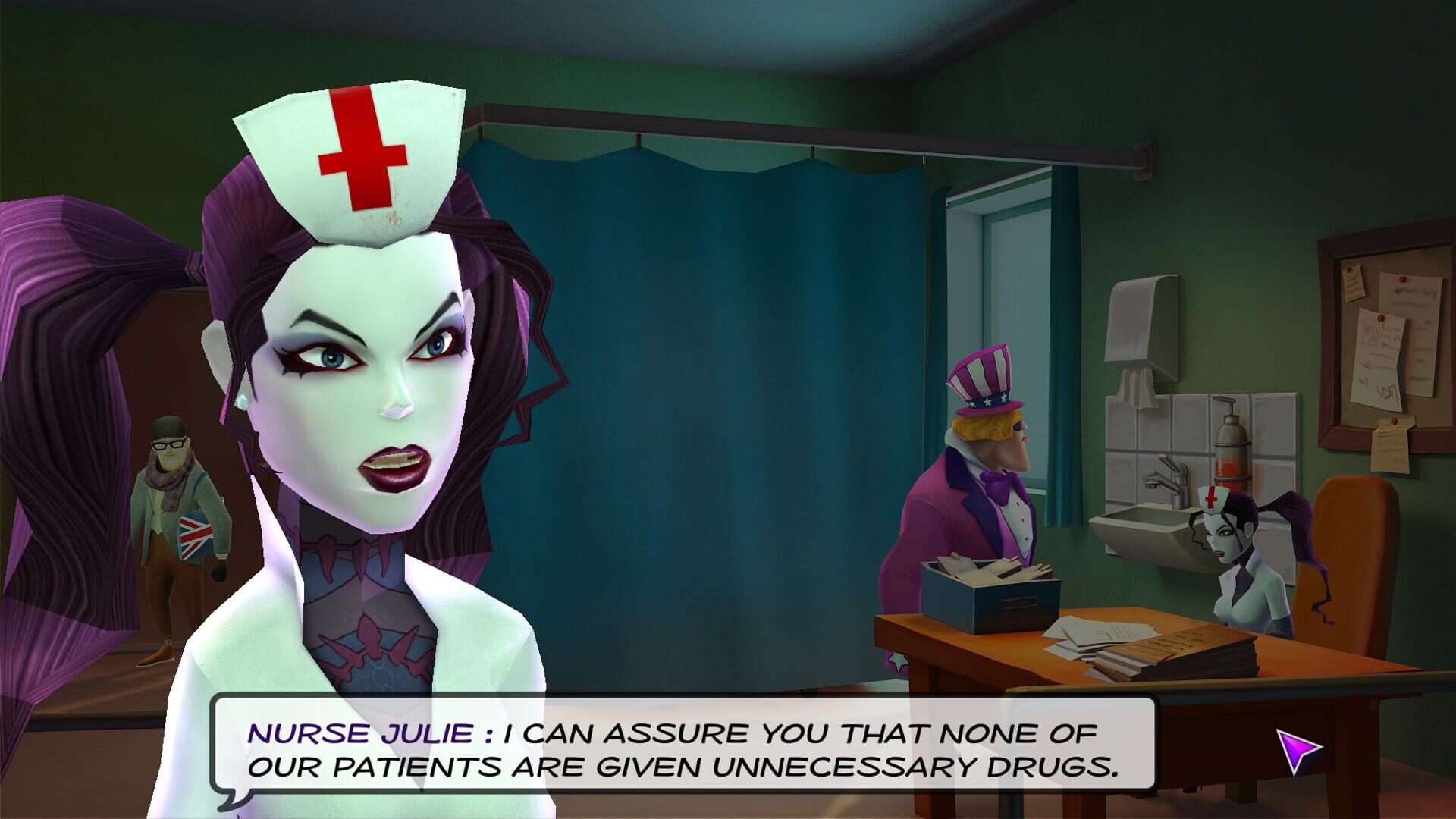Screenshot for Supreme League of Patriots Issue 2: Patriot Frames