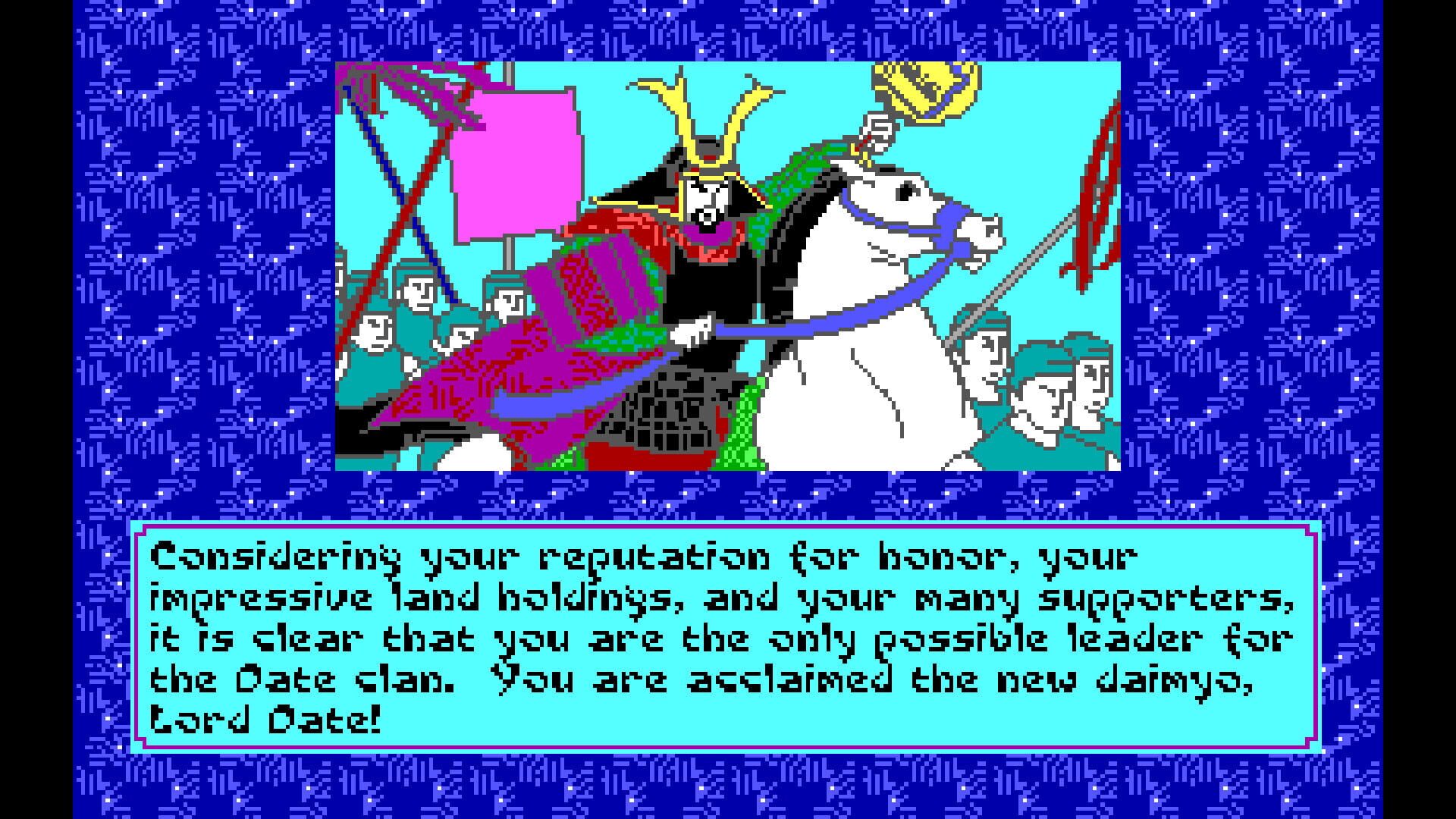 Screenshot for Sword of the Samurai