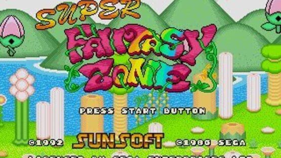Screenshot for Super Fantasy Zone