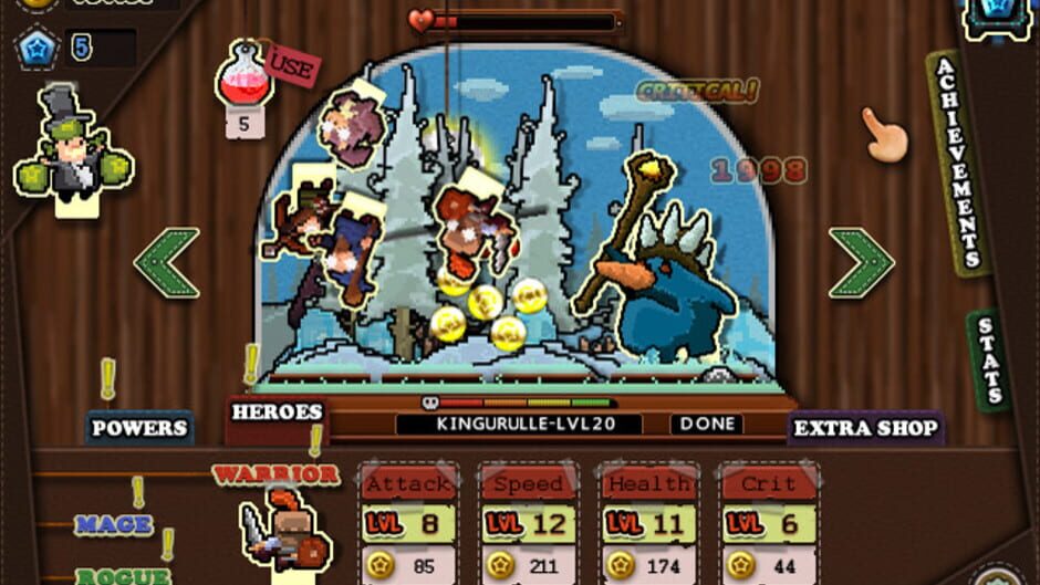 Screenshot for Tap Heroes