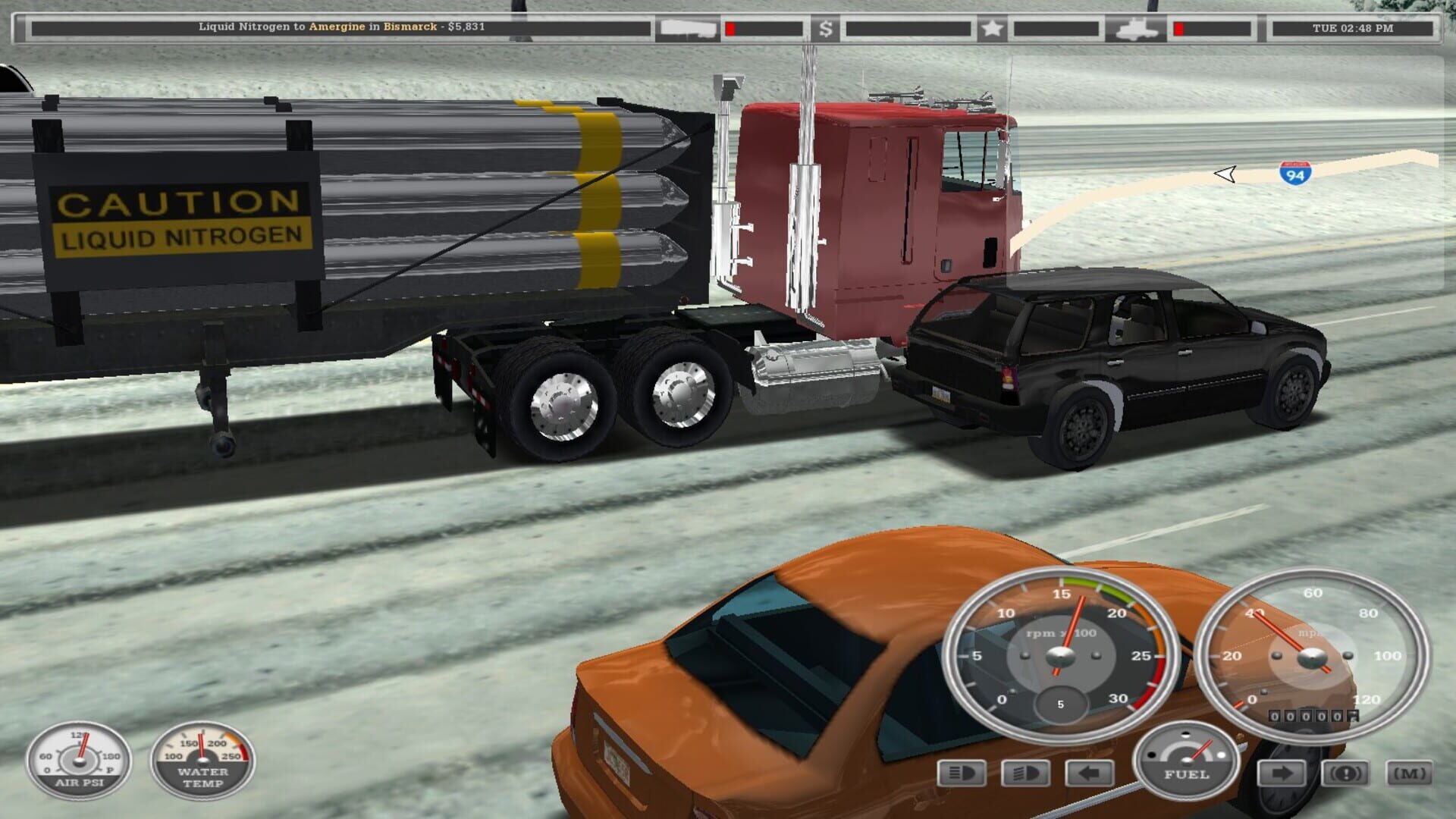 Screenshot for 18 Wheels of Steel: Haulin'